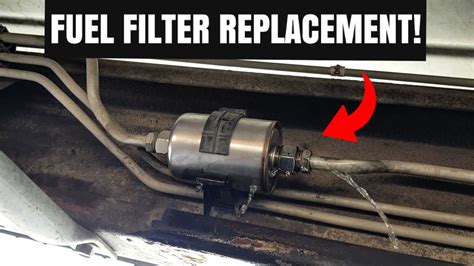 gmc fuel filter replacement 